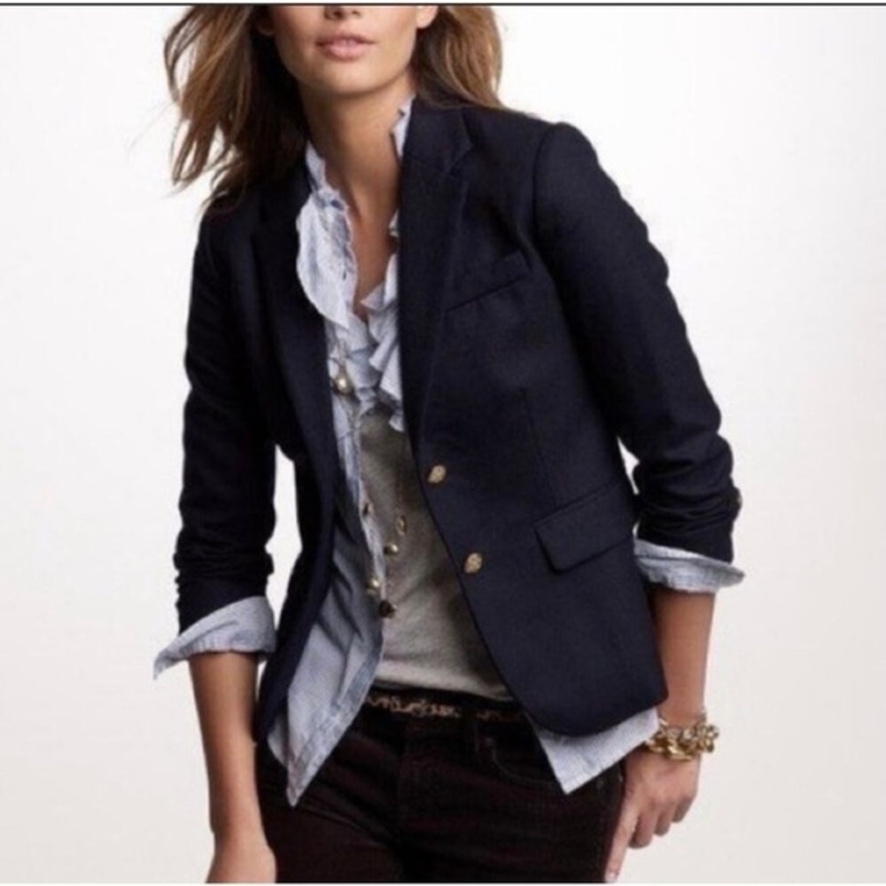 J. Crew Schoolboy Wool Blazer